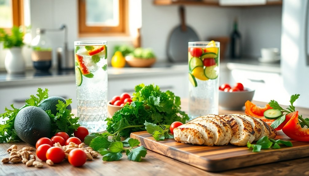 Wechsel zu einer Low-Carb-Diät